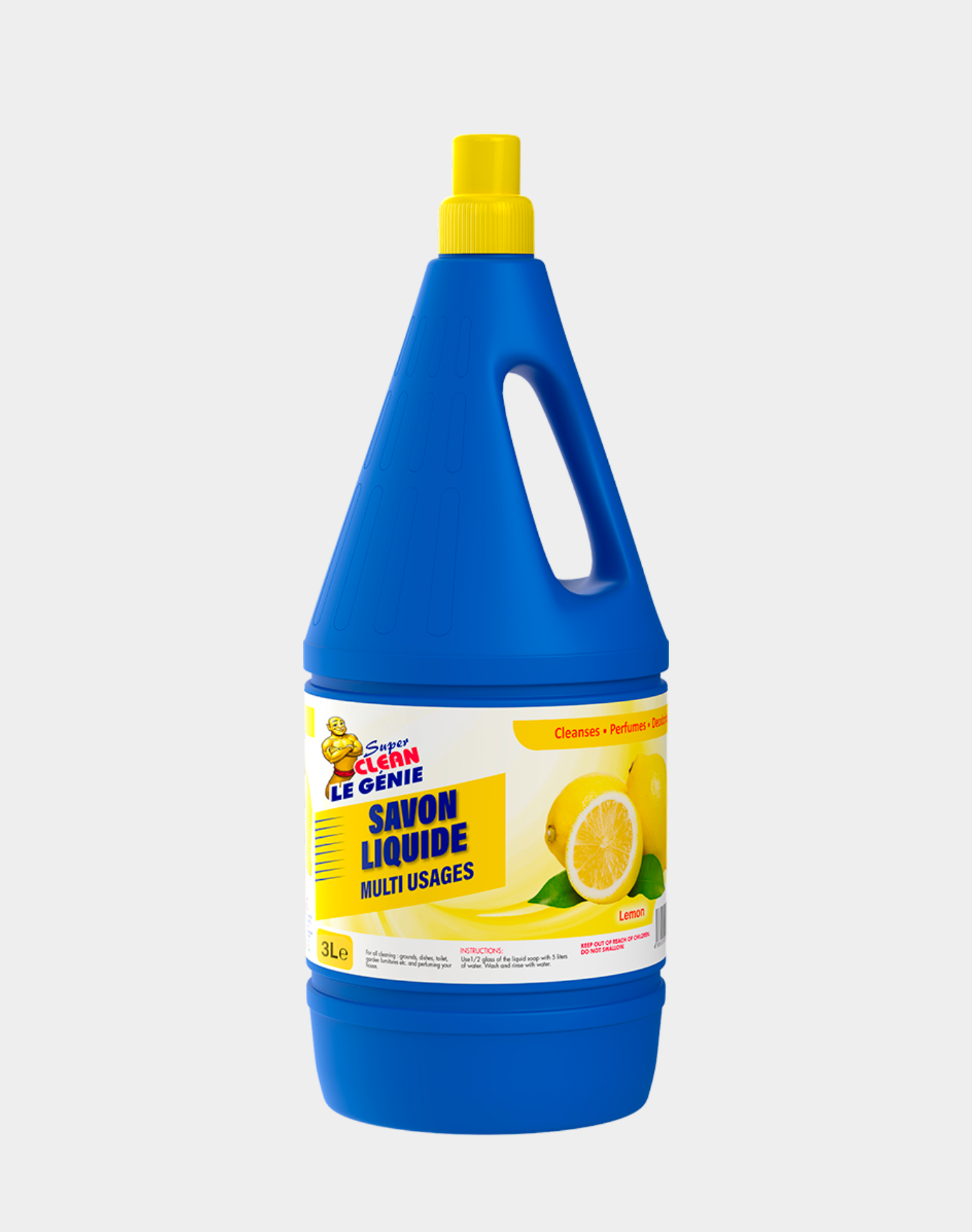 Savon Liquide 3L Bleu