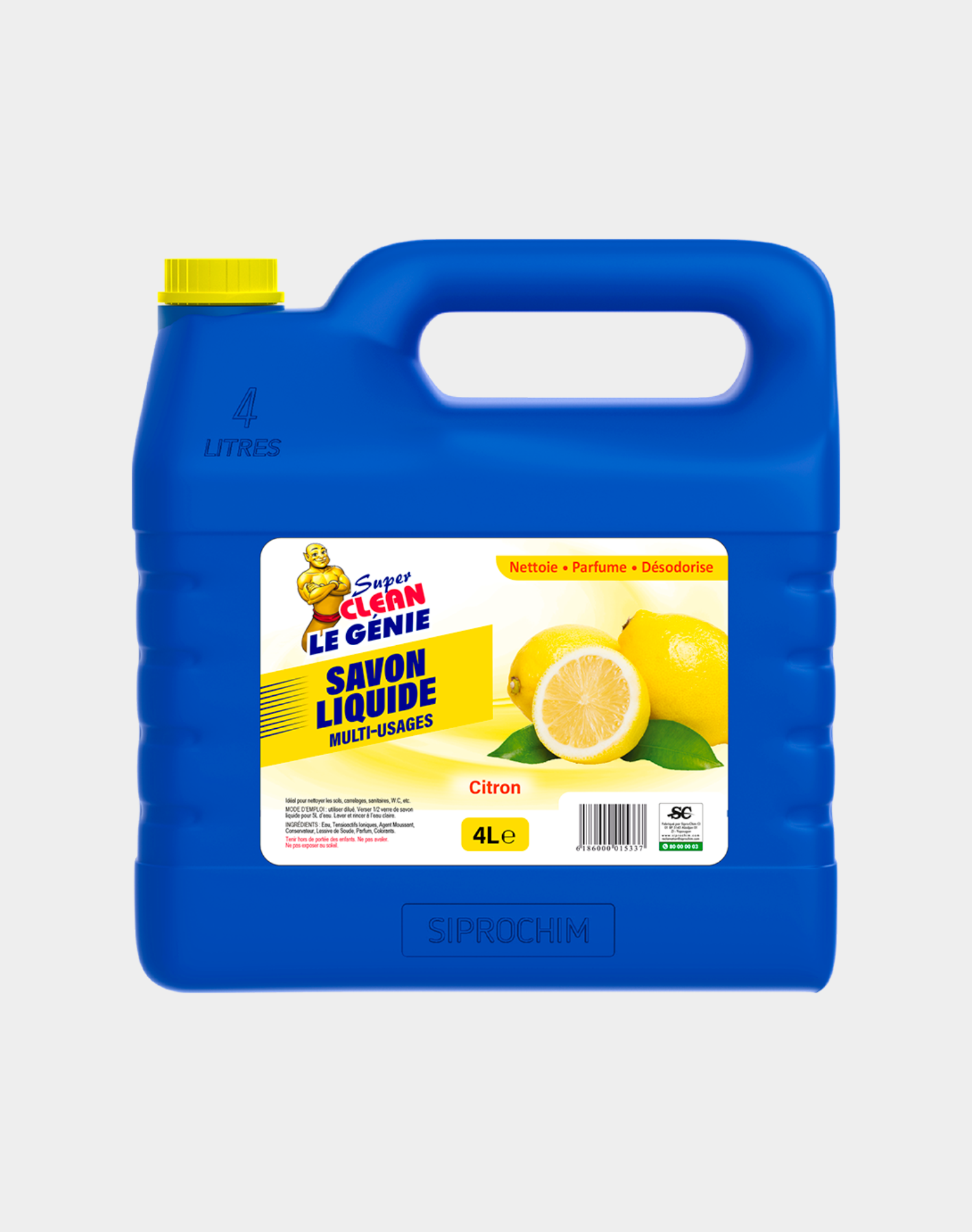 Savon Liquide 4L Bleu