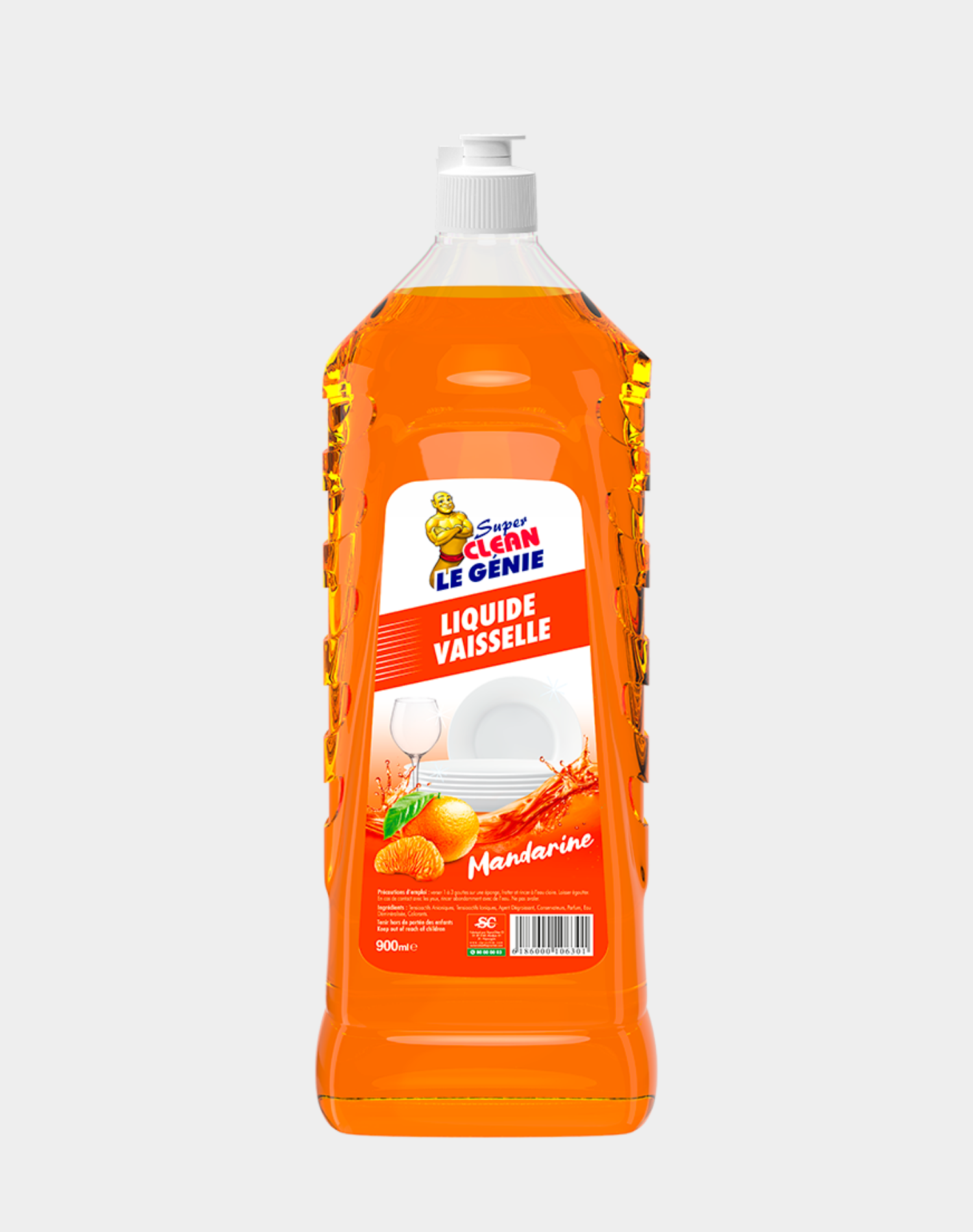 Liquide vaisselle Mandarine -900ml