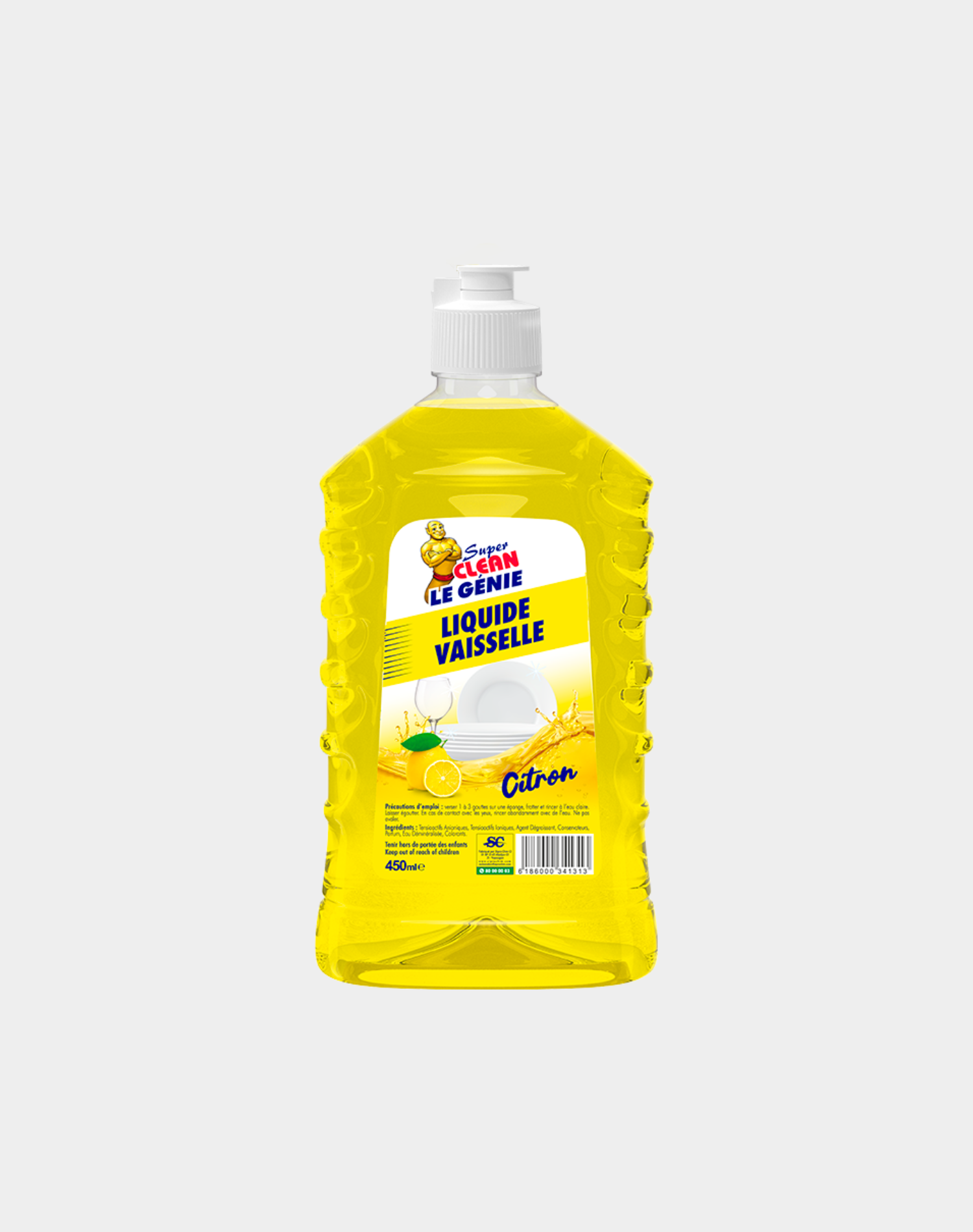 Liquide vaisselle Citron -450ml
